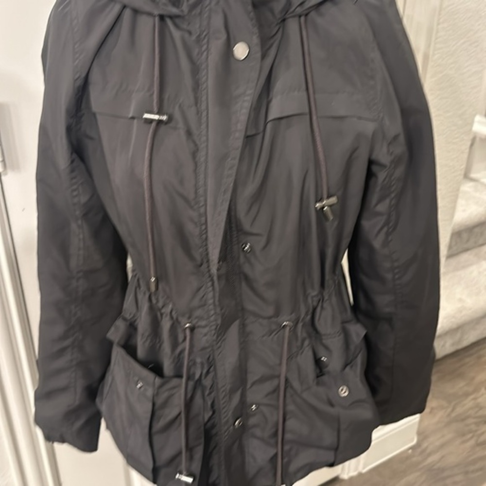 Merdona Black Raincoat Rainjacket‎ size medium - Picture 3 of 10